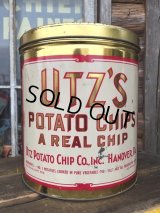 Vintage UTZ'S Potato Chips Can (DJ652）