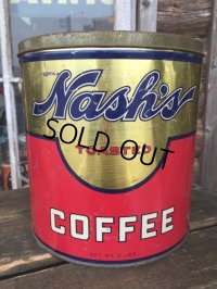 Vintage Nash's Coffee Can (DJ648）