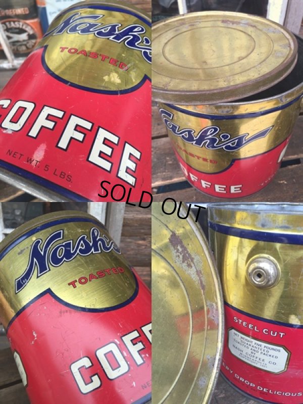 画像3: Vintage Nash's Coffee Can (DJ648）
