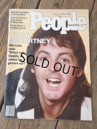 70s Vintage People Weekly　June,7,1976 (DJ670)