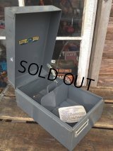 Vintage Mettal Card File Cabinet (DJ668)