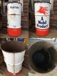 画像2: 50s Vintage Mobil Oil Red Pegasus Drum Can (DJ690) (2)