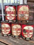 画像1: SALE Vintage Oil Can / Kendall The 2000 MILE OIL (DJ702)  (1)