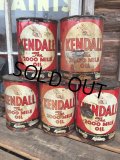 SALE Vintage Oil Can / Kendall The 2000 MILE OIL (DJ702) 