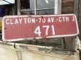 画像1: Vintage Street Sign 471 (DJ720)   (1)