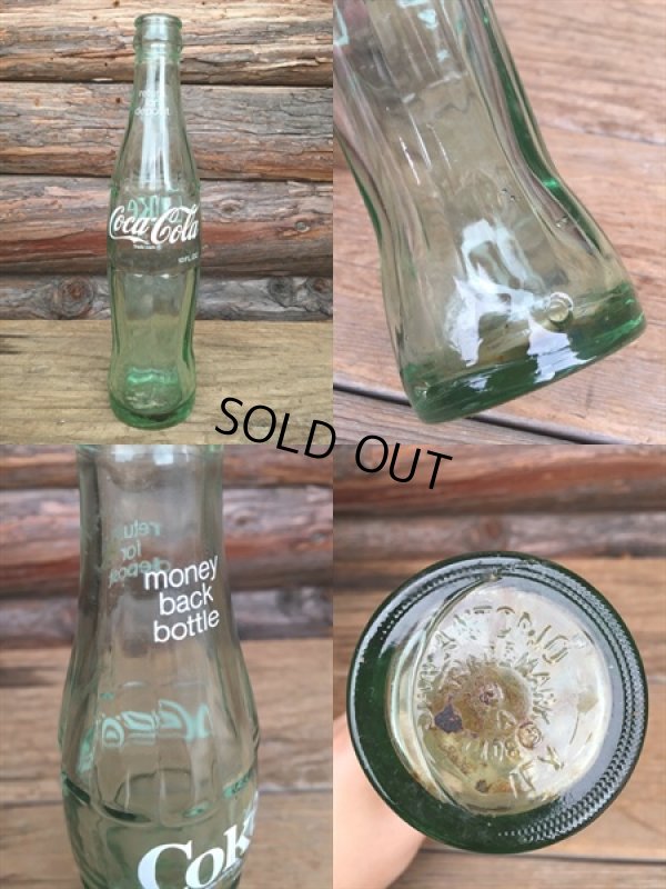 画像2: Vintage Coca Cola Bottle 10oz Money Back Bottle (DJ724)  