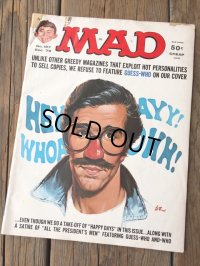 70s Vintage MAD Magazine / No187 Dec '76 (DJ736)