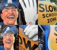 画像2: Vintage Police Man School Zone Sign (DJ691) (2)