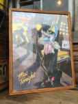 画像1: 80sVintage McDonald's MacTonight Store Display Poster W/Frame (DJ739） (1)