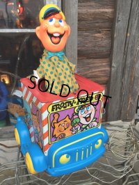 SALE 60s Vintage Mattel Jack in the Box Frosty Fred (DJ742)