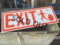 Vintage McDonald's EXIT Store Display Sign (DJ754）