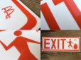 画像2: Vintage McDonald's EXIT Store Display Sign (DJ754） (2)