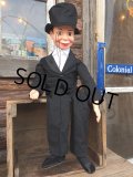 60s Vintage Charlie McCarthy Doll (DJ757)