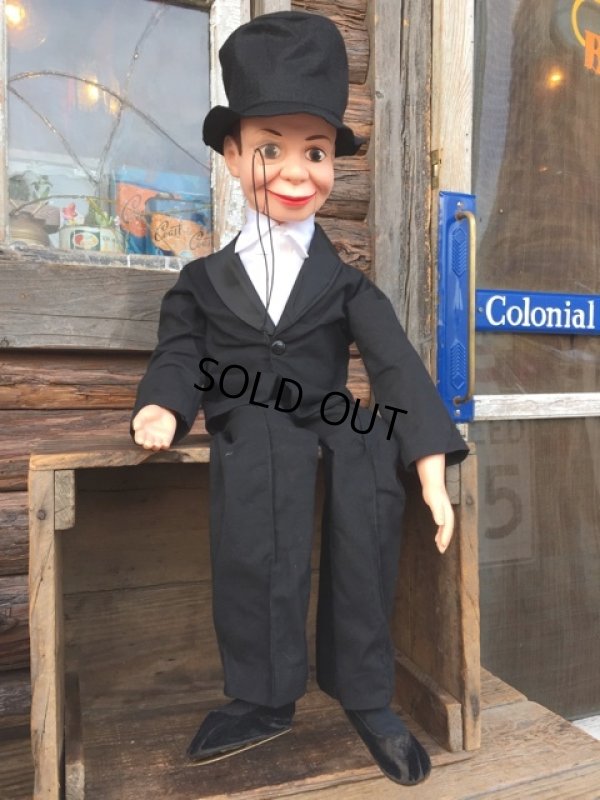 画像1: 60s Vintage Charlie McCarthy Doll (DJ757)