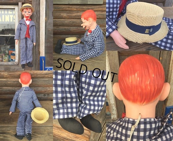 画像3: 60s Vintage Mortimer Snerd Ventroloquist Doll (DJ758)