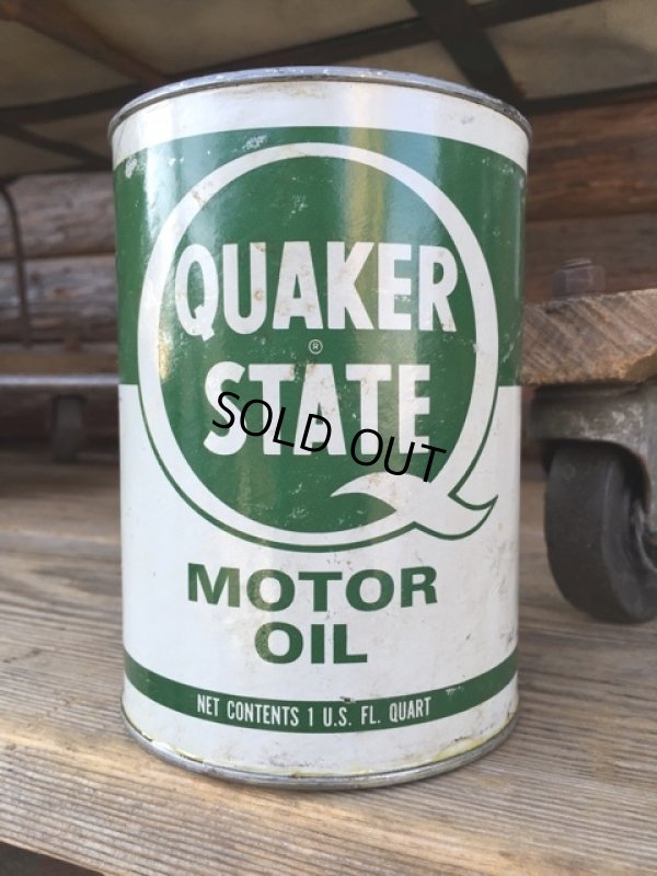 画像1: Vintage QUAKER STATE Motor Gas/Oil Can (DJ04) 