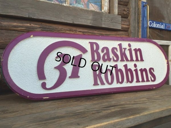 画像1: Vintage 31 Baskin Robbins Store Display Sign (DJ779)