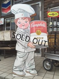 Vintage CampbellSoup Cardbord Sign Sign (DJ785)