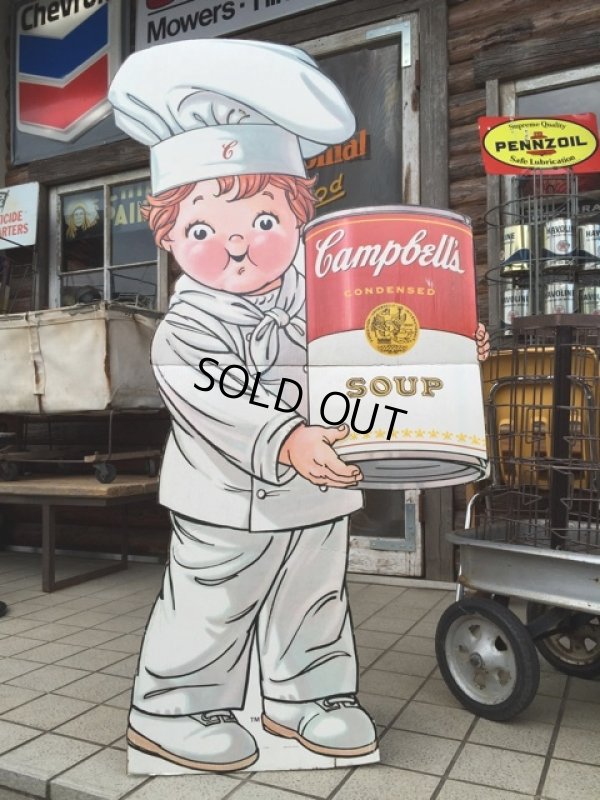 画像1: Vintage CampbellSoup Cardbord Sign Sign (DJ785)