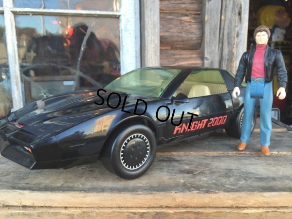 画像1: 80 Vintage Kenner Knight Rider Knight 2000 & Figure (DJ789)