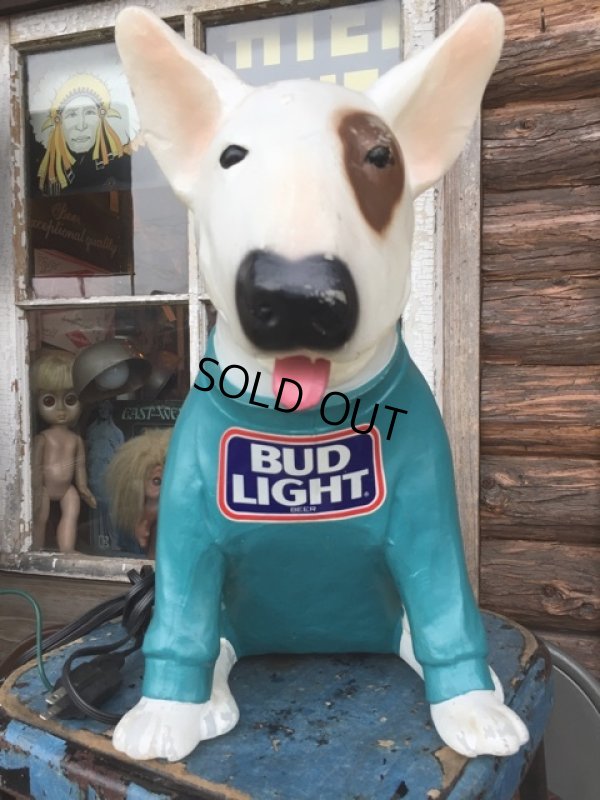 画像1: 80s Vintage Spuds MacKenzie Bud Light Store Display Lamp #C (DJ794)