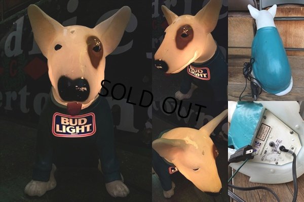 画像3: 80s Vintage Spuds MacKenzie Bud Light Store Display Lamp #C (DJ794)