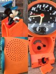 画像3: SALE！ 70s Vintage Mickey Talking Alarm Clock (DJ796) (3)