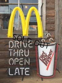 McDonald's & Dr.pepper Neon Sign (DJ808)