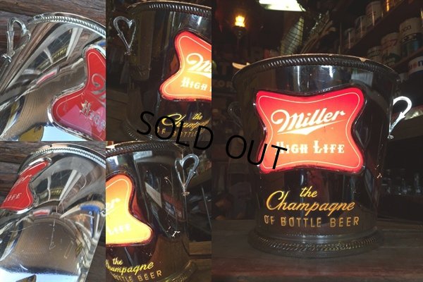 画像3: Vintage Miller Beer Light Up Sign Wall Lamp (DJ810)