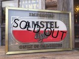 Vintage Amstel Light Beer Light Up Sign Wall Lamp (DJ813)