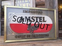Vintage Amstel Light Beer Light Up Sign Wall Lamp (DJ813)