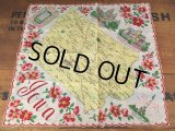 50s Vintage Souvenir Handkerchief State of Iowa (DJ819)