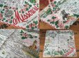 画像2: 50s Vintage Souvenir Handkerchief State of Missouri (DJ824) (2)