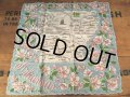 50s Vintage Souvenir Handkerchief State of Arkansas (DJ825)