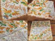 画像2: 50s Vintage Souvenir Handkerchief State of Kentucky (DJ818) (2)
