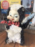 Vintage Rushton Rubber Face Doll Skunk (DJ827)