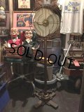 30s Vintage GE Pedestal Floor Fan Industrial  (DJ843)