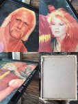 画像2: Vintage Hulk Hogan x Cyndi Lauper W/Frame (DJ845) (2)