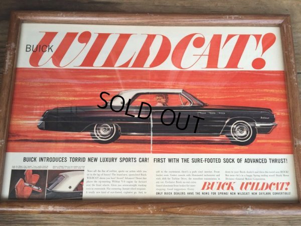 画像3: Vintage AD Poster Buick W/Frame (DJ846)