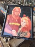 画像1: Vintage Hulk Hogan x Cyndi Lauper W/Frame (DJ845) (1)