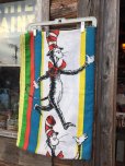 画像1: Vintage Flat Sheet / Cat in the Hat (DJ855) (1)