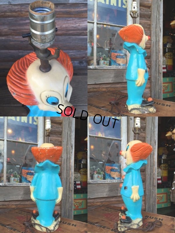 画像3: 60s Vintage Bozo the Clown Lamp (DJ864)