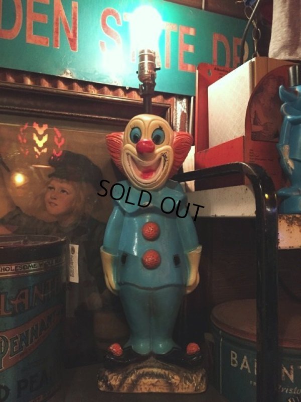 画像1: 60s Vintage Bozo the Clown Lamp (DJ864)