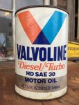 画像1: SALE！ Vintage Valvoline 1 Quart Motor Oil Can (DJ868)  (1)