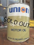 SALE！ Vintage UNION76 1 Quart Motor Oil Can (DJ886) 