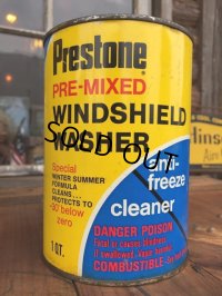 SALE！ Vintage Prestone 1 Quart Motor Oil Can (DJ878) 