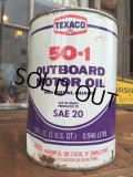 SALE！ Vintage TEXACO 1 Quart Motor Oil Can (DJ890) 