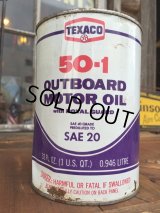 SALE！ Vintage TEXACO 1 Quart Motor Oil Can (DJ890) 