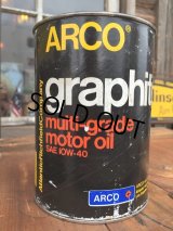 SALE！ Vintage Arco 1 Quart Motor Oil Can (DJ884) 
