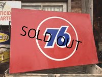 Vintage Unocal Union 76 Gas Station Oil Sign (DJ898)